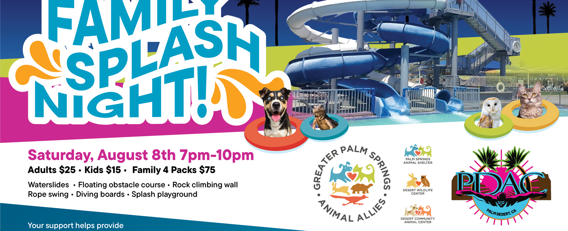 Neon Family Splash Night!